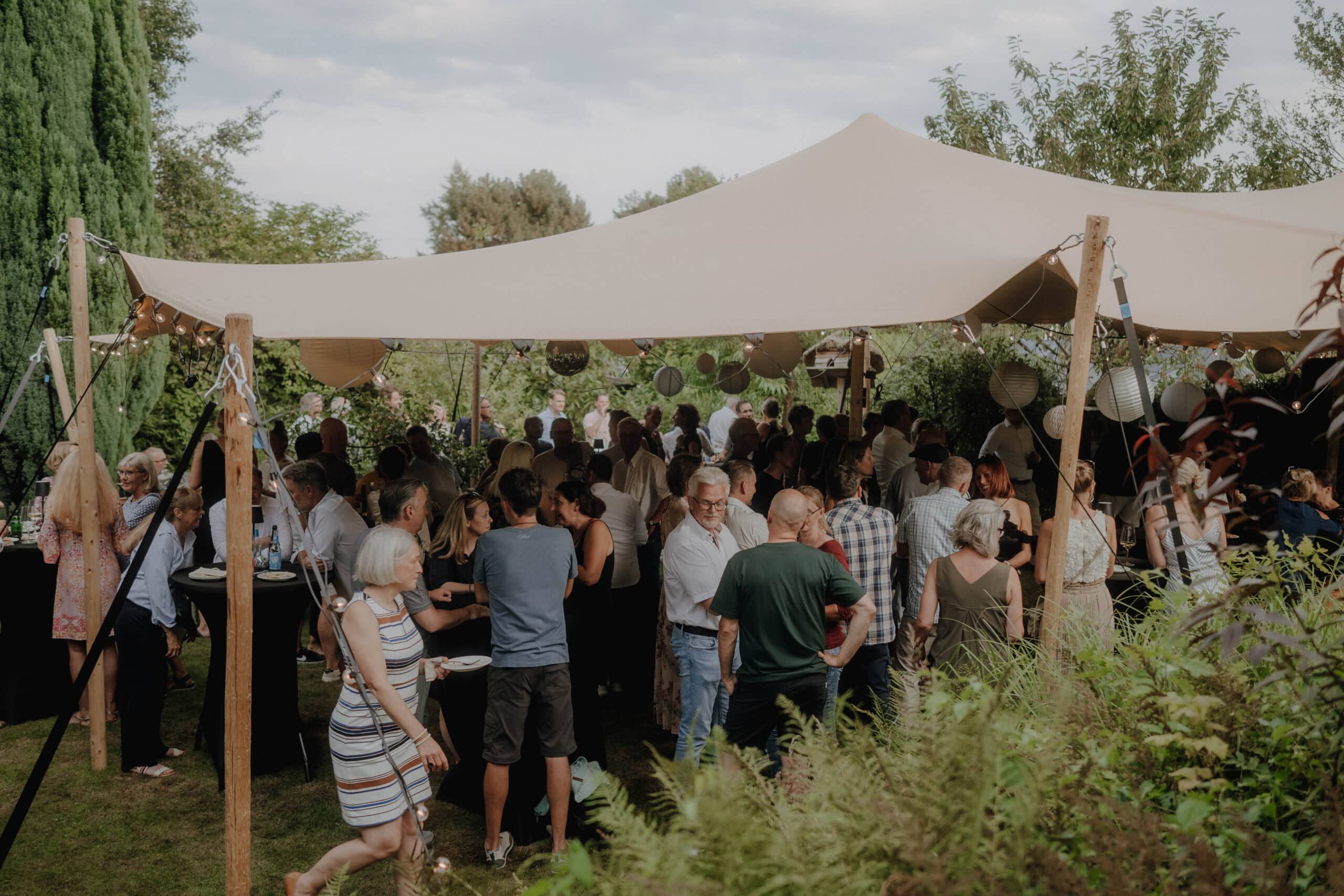 stretchtent standaard formaat verhuur